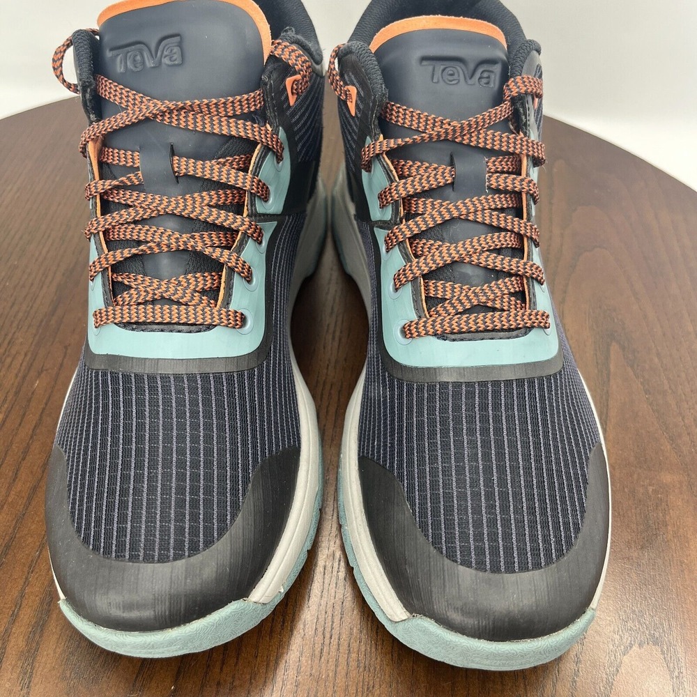 Teva Gateway Shoes Women's 8.5 Gray Blue Lace-Up‎ Mid Hiking Sneakers 1127812 - Picture 3 of 16